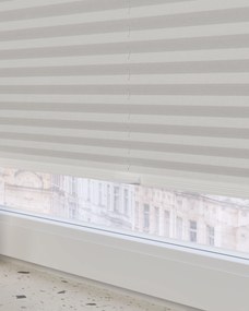 Plisé na mieru Harmonica farba produktu biela látka polopriehľadný