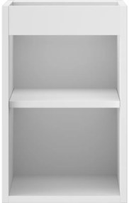 Mexen Box-A, závesná skrinka 30 cm, biela matná, 91AX1-0300-470-1-01