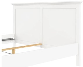 Biela dvojlôžková posteľ 160x200 cm Paris – Tvilum