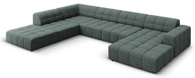 Tyrkysová rohová pohovka (ľavý roh/do "U") Chicago – Cosmopolitan Design