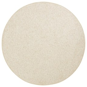 Krémový okrúhly koberec ø 200 cm Wolly – BT Carpet