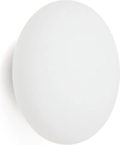 Biele/v striebornej farbe nástenné svietidlo ø 26 cm Bamila – Kave Home