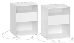 Set dvoch nočných stolíkov LET776W01 (2 ks)