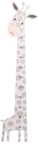 Detská drevená dekorácia na stenu Baby Giraffe 35x138 cm