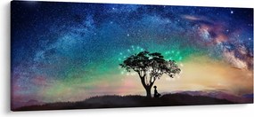Obraz - Odpočinok pod hviezdami (120x50 cm)