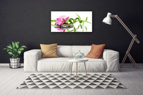 Obraz Canvas Bambus kvet kamene umenie 100x50 cm