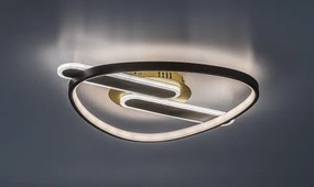 Rabalux 71467 - LED stmievateľné stropné svietidlo BRANTIEL LED/60W/230V 3000-6000K 53x45 cm + diaľkové ovládanie