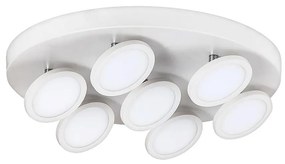 Rabalux 2715 - LED Stropné svietidlo ELSA 7xLED/6W/230V biela