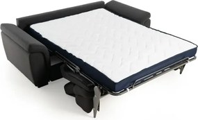 Pohovka FELYNE br. FIORELLO s rozkladom na každodenné spanie, 140, tm. šedá (jazz 22 graphite)