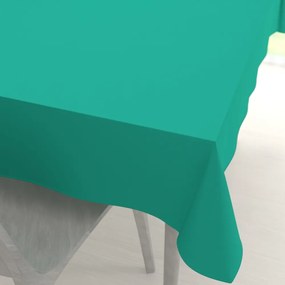 Biante Dekoračný obdĺžnikový obrus Rongo RG-091 Tyrkysovo zelený 50x100 cm