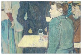 Obraz - Henri de Toulouse-Lautrec, A Corner of the Moulin de la Galette, reprodukcia (90x60 cm)