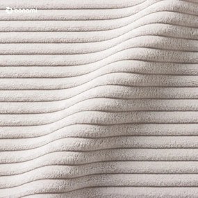 Béžová menčestrová leňoška (pravý roh) Chic Charlotte – Miuform