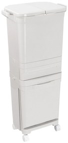 Koš na třídění odpadu NARDAN 42 L šedý