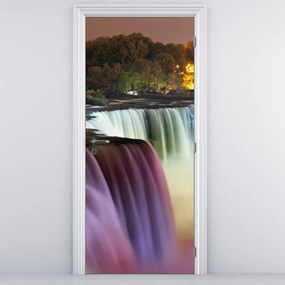 Fototapeta na dvere - krásne vodopády (95x205cm)