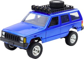 LEAN Toys Terénne auto MN78 RC 4x4 na diaľkové ovládanie modré 1:12