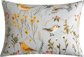 Obliečka na vankúš z mikrovlákna SPRING BIRDS 70x90 cm, farebný