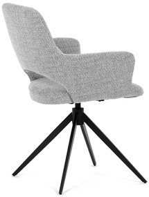 Jedálenská stolička DCH-D1320 GREY2 s vratnýmmechanizmom