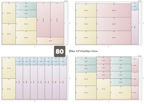 Organizér do zásuvky do kuchyne aj kúpeľne, príborník Rotho BASIC, mliečna (23x15)