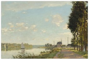 Obraz - Claude Monet, Argenteuil, reprodukcia (90x60 cm)