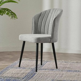 Sada jedálenských stoličiek Rubi Light Grey, 2 ks
