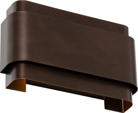 Inteligentné nástenné svietidlo tmavý bronz 2-svetlá vrátane 2 Wifi G9 - Coen