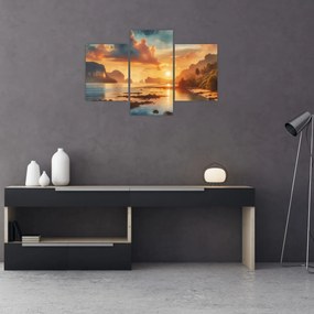 Obraz - Pohľad z pláže (90x60 cm)