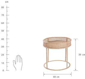 Butlers BOHO LOUNGE Odkladací stolík 40 cm