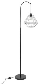 Toolight - Podlahová lampa 1xE27 60W APP538-1F, čierna, OSW-04898