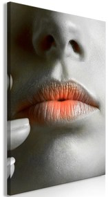Artgeist Obraz - Hot Lips (1 Part) Vertical Veľkosť: 20x30, Verzia: Na talianskom plátne