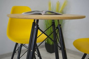 TRENDIE Jedálenský stôl EDDIE 60 cm dub