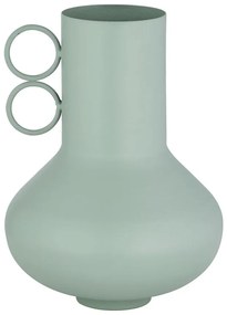 Kovová váza šalviovo zelená (výška 20 cm) Loha – Blomus