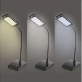 LED Stmievateľná stolová lampa EDDY LED/6W/230V 3000/4500/6800K čierna