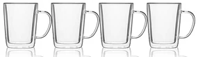 Šálka BASIC Glas Double Wall 300 ml - set 4 ks - 321232