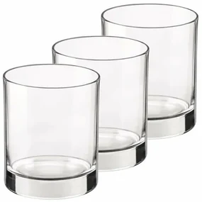 Bormioli Rocco 3-dielna sada pohárov Cortina, 250 ml