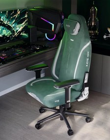 Herná stolička s magnetickou opierkou hlavy zelená Diablo X-Eye Prime Forest Green