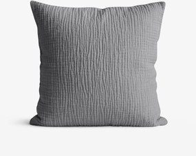 Goldea mušelínová obliečka na vankúš - antracitová 30 x 50 cm