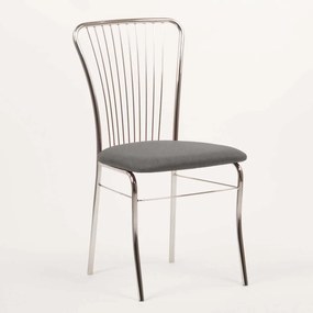 Stima Stolička IRINA chrom Vyberte látku ->: LUX Cappuccino 24