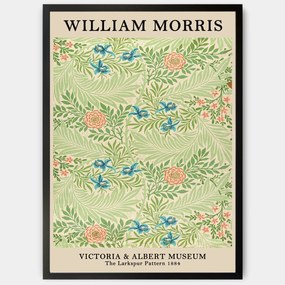 Plagát The Larkspur Pattern | William Morris