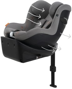 Autosedačka Cybex SIRONA Gi i-Size Lava Grey 2024