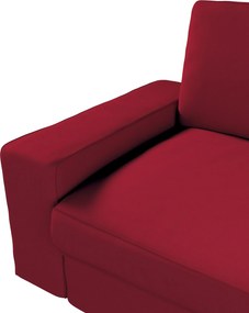 Poťah na sedačku Kivik (nerozkladá sa, pre 3 osoby) farba produktu červená látka zapletaná