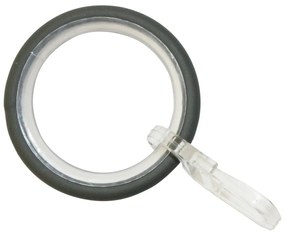 Krúžky na záclony s vložkou a háčikom v súprave 10 ks Elba - Gardinia