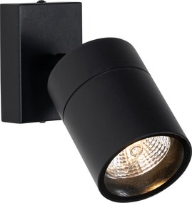 Vonkajšie nástenné svietidlo čierne AR70 nastaviteľné IP44 - Solo