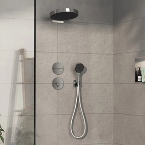 Hansgrohe ShowerSelect Comfort S, termostat pod omietku pre 1 spotrebič a ďalší výtok, chrómová, HAN-15562000