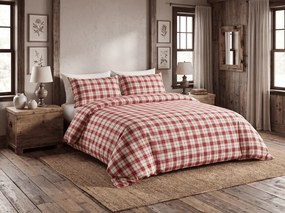 Obliečky z mikrovlákna TARTAN HEART farebné Rozmer obliečky: 2 ks 70 x 90 cm | 200 x 220 cm