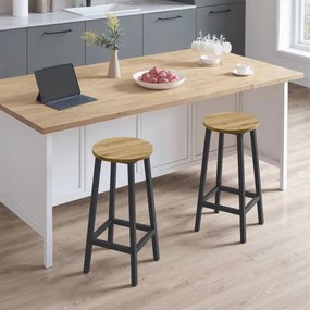 Barová stolička LBC328B88 dub artisan