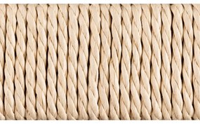 Stolička Alvin 35 cm z masivu smetanová/borovice