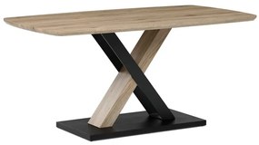 Autronic BONTEC Jedálenský stôl 165x90cm, mdf, dub san remo, HT-W1570 SRE Farba: Prírodné