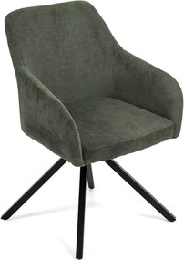 Set - 2 ks Jedálenská stolička AVENBERG LARO – otočná, zelená