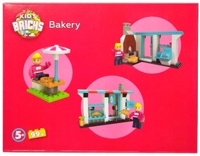 Stavebnica Kid's Brick PEKÁRSTVO, 99 dielikov