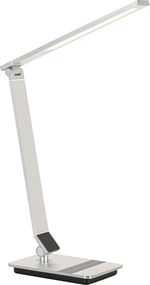 XXXLutz LAMPA NA PÍSACÍ STÔL, dotykový stmievač, 12,1/17,9/33 cm Novel - Interiérové svietidlá - 008227149401